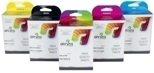 ***Compatible Brother Inkjet Lc-1000M Mfc/Dcp-130C Magenta 10 Ml.