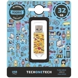 Memòria Usb 32Gb Tech-One-Tech Emojis 2.0 (Inclou Canon Lpi De 0.24 €)