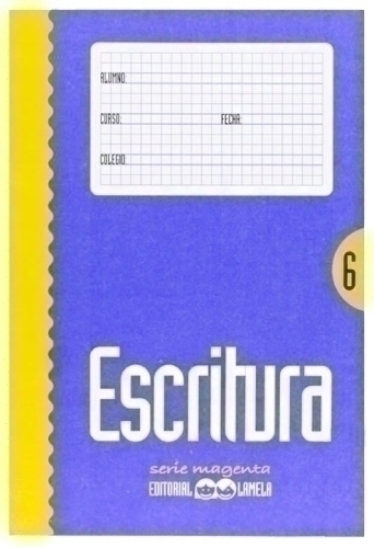 Cuaderno Lamela Escritura Magenta Nº 6