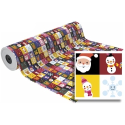 Paper De Regal Bobina Basika 31 Cm X 80 M (2 Kg Aprox.) Nadal (Nv1401-A 31 Cm)