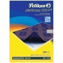 Paper Carbon Pelikan Plenticopi 200H A4 Caixa De 100 Blau