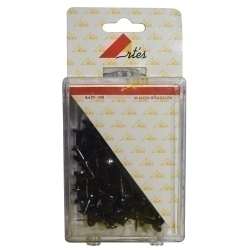 Agulla Senyalitzadora Push-Pin Arts Caixa De 100 Negres