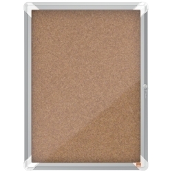Vitrina Nobo D'Interior Amb Suro Per a 4 Fulles A4