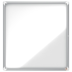 Vitrina Nobo D'Exterior Blanca Magnètica Per a 12 Fulles A4
