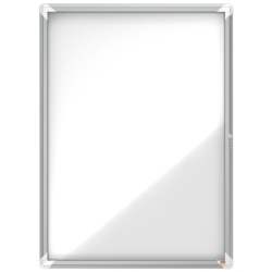 Vitrina Nobo D'Interior Blanca Magnètica Per a 9 Fulles A4