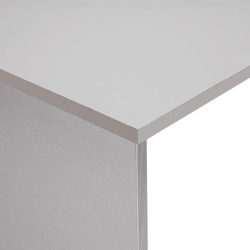 Recepció Rocada 140X30X40 Estructura Gris Taulers Gris