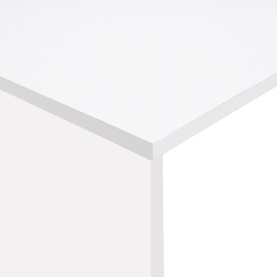 Taula Rocada Work 200X80 Estructura Blanc Tauler Blanc