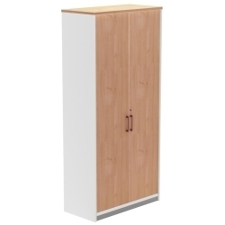 Armari Rocada Amb Portes 195X90X45 Estructura Blanc Portes I Tapa Roure