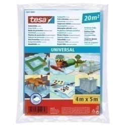 Plàstic Tesa de Cobriment Universal Transparent 4X5 Metres