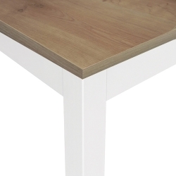 Taula Rocada Executive 360X163 Estructura Blanc Tauler Melamina Roure