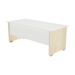 Taula Rocada Work 200X80 Estructura Haig Tauler Blanc