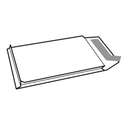 Sobre-Borsa 3 Fuelles Sam Kraft 120G 280X365X30 (Silicona) Caixa De 250