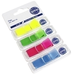 Banderetes Adhesives (1/2") Pack De 4 (Groc-Verd-Rosa-Blau)
