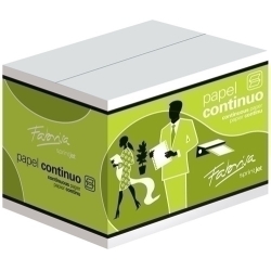Paper Continu Blanc 6"X240 2 Fulles 2 Celles Caixa De 3000
