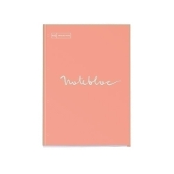 Recanvi Miquelrius Emotions Notebook 1 A4 80H 90G Reciclat Encolat 4 Taladros Cuadric.5X5 Melocoton