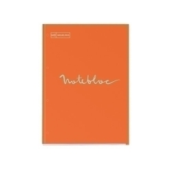 Recanvi Miquelrius Emotions Notebook 1 A4 80H 90G Reciclat Encolat 4 Taladros Cuadric.5X5 Taronja