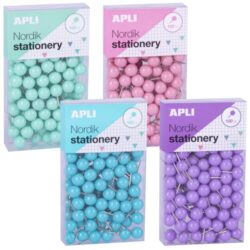 Agulla Senyalitzadora Portaetiquetes Apli Ø 0.9X 20 Mm Caixa De 100 Assortides