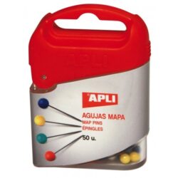 Agulla Senyalitzadora Mapa Apli 4X20 Mm. Autoservei Caixa De 50 Assortiment