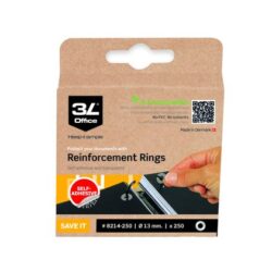 Volandera Adhesiva 3L 13Ø Transparents Pack De 250