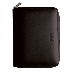 Agenda Anual Finocam Cremallera Pol 1000 155X215 D/P Negre