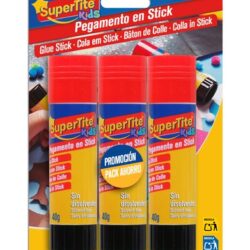 Barra Cola Supertite 40G Blister De 3