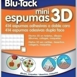 Adhesiu Blu-Tack Mini Escumes 3D