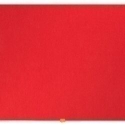 Tauler Feltre Nobo Panoramica 55" (1230X700 Mm) Vermell Brillant