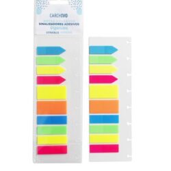 Banderetes Adhesives Fitxer Ingeniox 10X20 Colors Neon