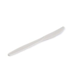 Ganivet De Maiz Biodegradable 18 Cm. Blanc Paquet De 50 (B03325)