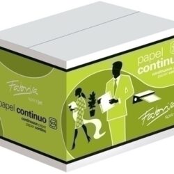Paper Continu Blanc 6"X240 3 Fulles 2 Celles Caixa De 2000